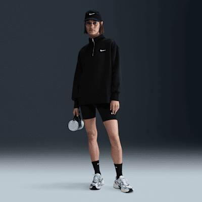 Nike Nike Sportswear Phoenix FleeceSudadera de ajuste oversize con cremallera de 1/4 - Mujer Precios de Black Friday
