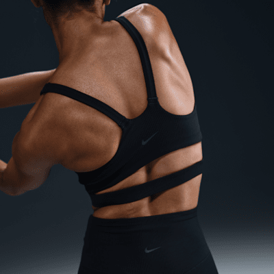 Nike Nike Zenvy RibSujetador deportivo de sujeción ligera con almohadilla - Mujer 2025
