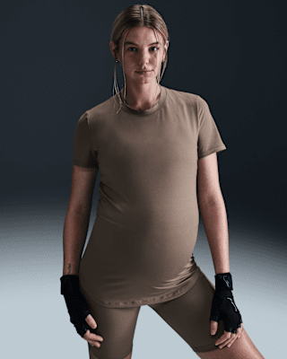 Nike Nike (M) OneCamiseta de manga corta con ajuste entallado Dri-FIT (Maternity) - Mujer Outlet
