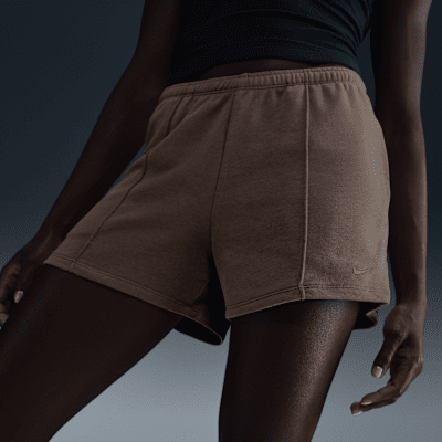 Nike Nike Sportswear Chill TerryPantalón corto de tejido French terry de talle medio de 10 cm - Mujer Tienda