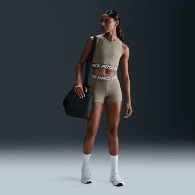 Nike Nike ProParte de arriba corta de tirantes Dri-FIT - Mujer Rebajas top
