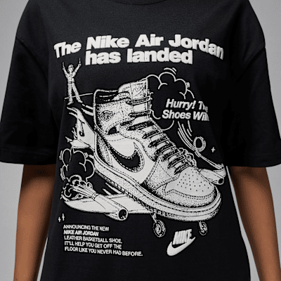 Nike JordanCamiseta oversize con estampado - Mujer Oferta especial de fábrica