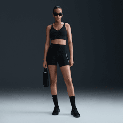 Nike Sujeción media Nike AlateSujetador deportivo con almohadilla y escote alto - Mujer Grandes descuentos