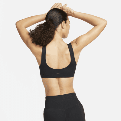 Nike Nike Alate All USujetador deportivo de sujeción ligera con forro ligero y cuello en U - Mujer Precios de Black Friday