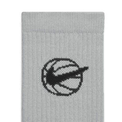 Nike Nike Everyday CrewCalcetines de baloncesto (3 pares) Ahorra y exporta
