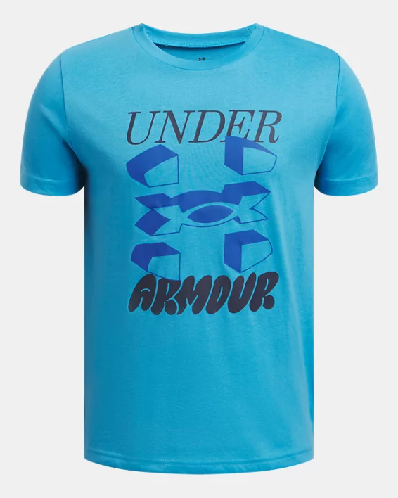 Under Armour Camiseta de manga corta UA Split Big Logo para niño   Solo queda un día