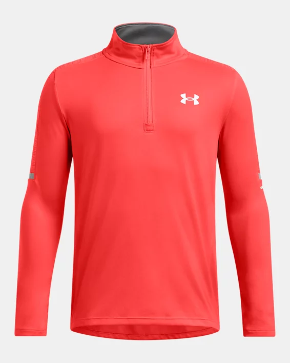 Under Armour Parte de arriba con cremallera de ¼ UA Tech™ Utility para niño   Limitado a 3 días