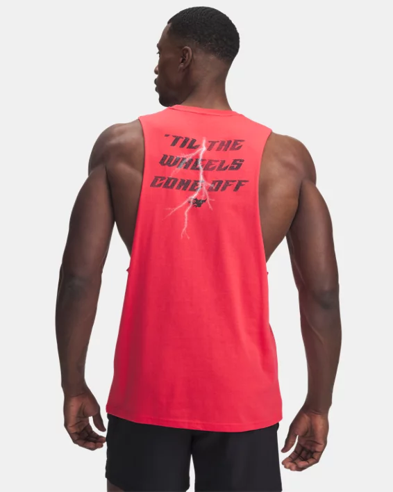 Under Armour Camiseta de tirantes Project Rock para hombre   Devoluciones gratuitas
