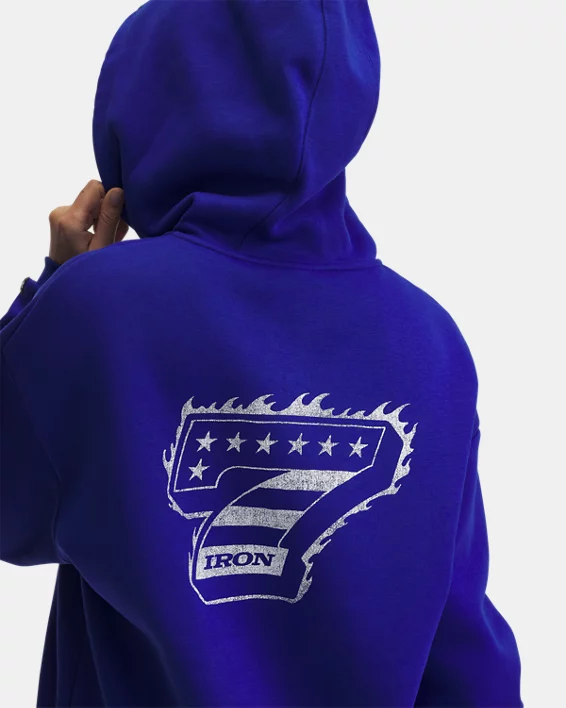 Under Armour Sudadera con cremallera completa Project Rock Iron Paradise para mujer   En línea