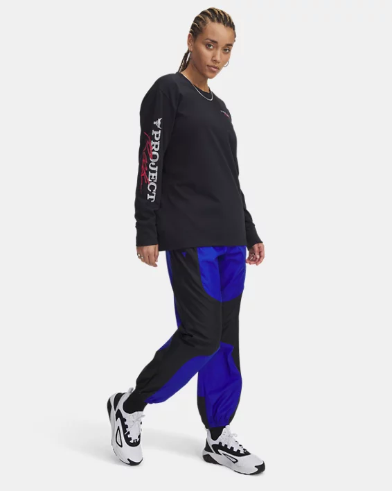 Under Armour Camiseta de manga larga Project Rock Campus para mujer   Outlet