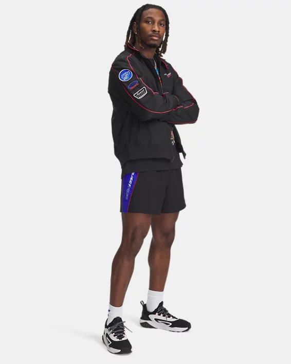 Under Armour Pantalón corto Project Rock Woven Colorblock para hombre   Rebajas de fábrica