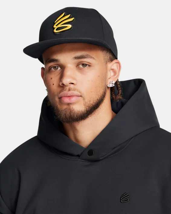 Under Armour Gorra con cierre a presión Curry Flat Brim para hombre   Últimos 3 días