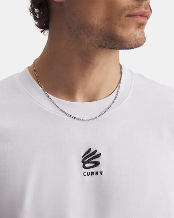 Under Armour Camiseta Curry Logo Heavyweight para hombre   Última moda