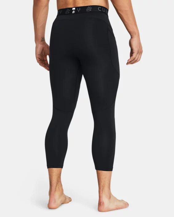 Under Armour Leggings de tres cuartos Curry Brand para hombre   Venta caliente