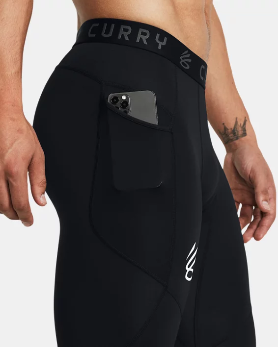 Under Armour Leggings de tres cuartos Curry Brand para hombre   Venta caliente