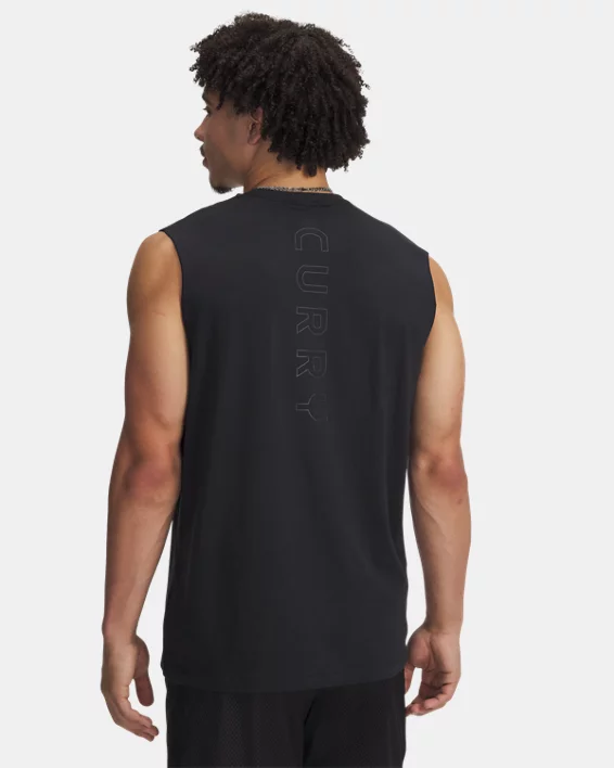 Under Armour Camiseta sin mangas Curry para hombre   Ventas relámpago