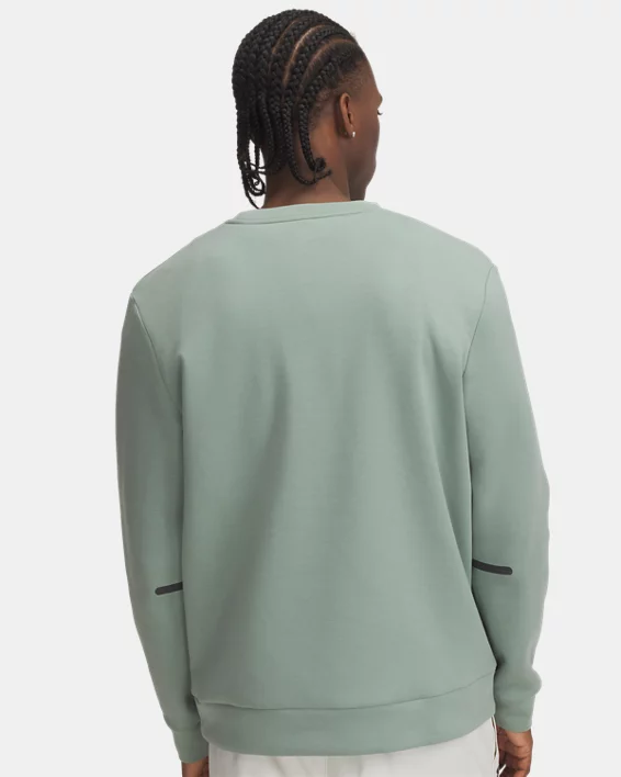 Under Armour Sudadera con cuello redondo UA Unstoppable Fleece para hombre   Ofertas de temporada