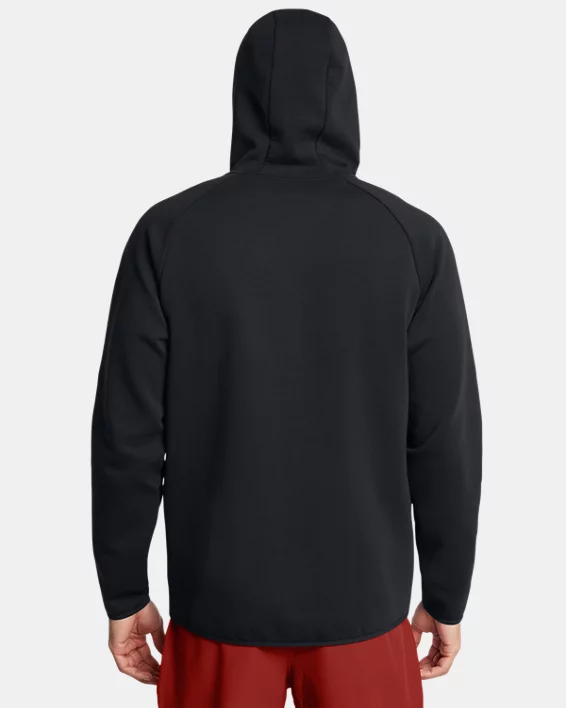 Under Armour Sudadera con capucha y cremallera completa UA Unstoppable Fleece para hombre   En oferta