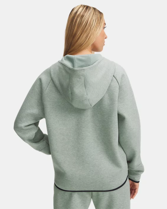Under Armour Parte de arriba con cremallera completa UA Unstoppable Fleece para mujer   Rebajas baratas