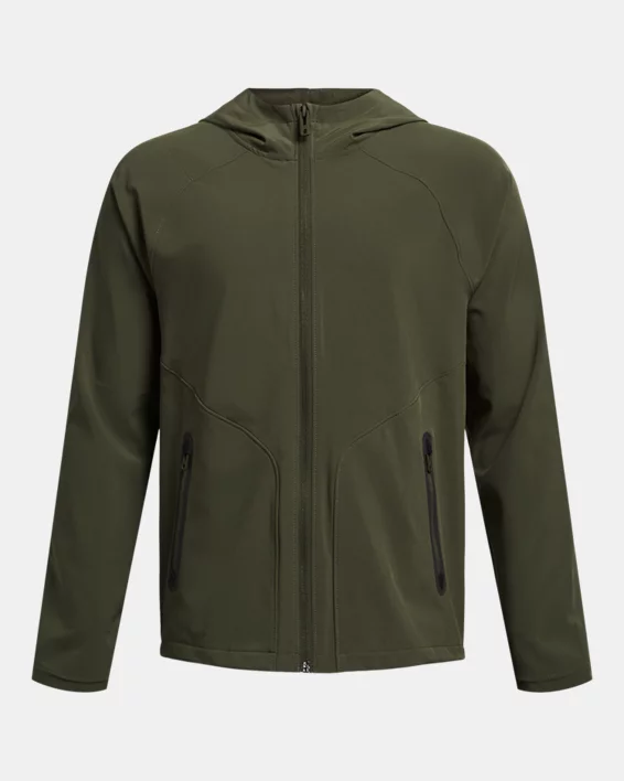 Under Armour Chaqueta con cremallera completa UA Unstoppable para niño   Ventas relámpago