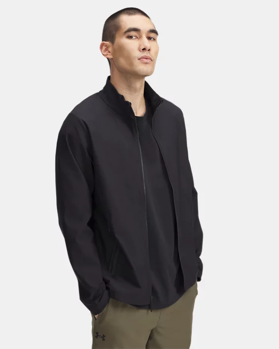 Under Armour Sudadera con cremallera completa sin capucha UA Unstoppable para hombre   Tienda