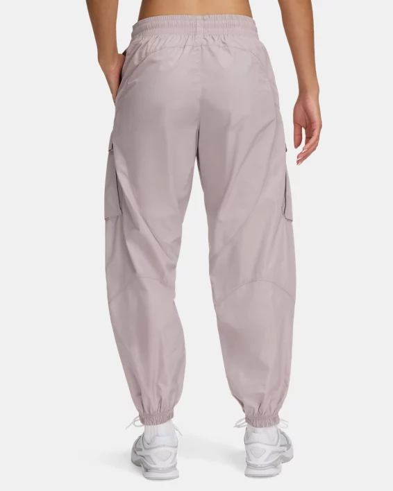 Under Armour Pantalón UA Unstoppable Woven Sheen Cargo para mujer   Precio de fábrica