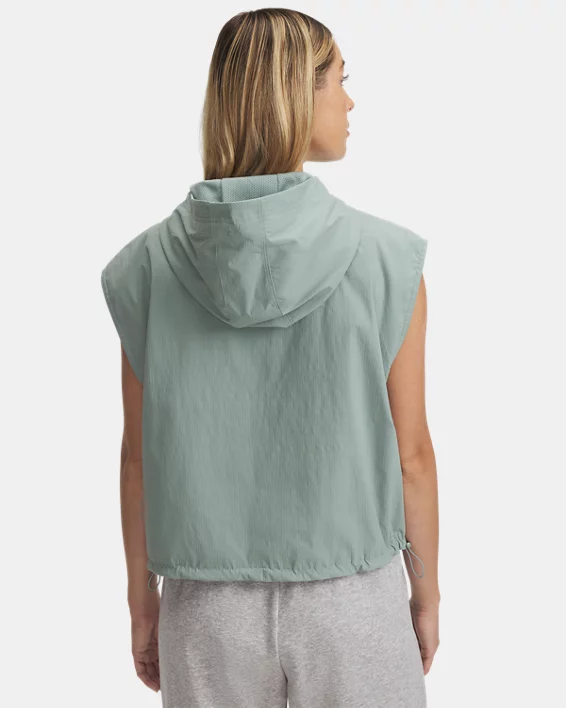 Under Armour Sudadera con capucha sin mangas UA Unstoppable Utility para mujer   Promoción por tiempo limitado