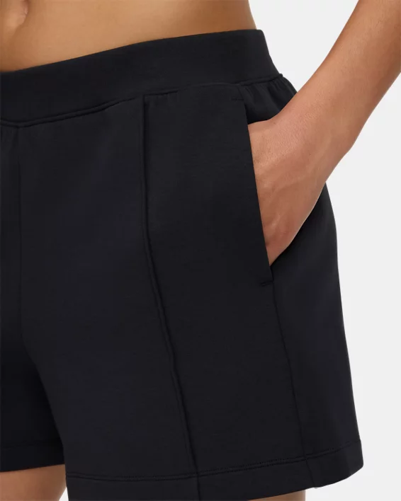 Under Armour Pantalón corto UA Unstoppable Fleece para mujer   Solo hoy