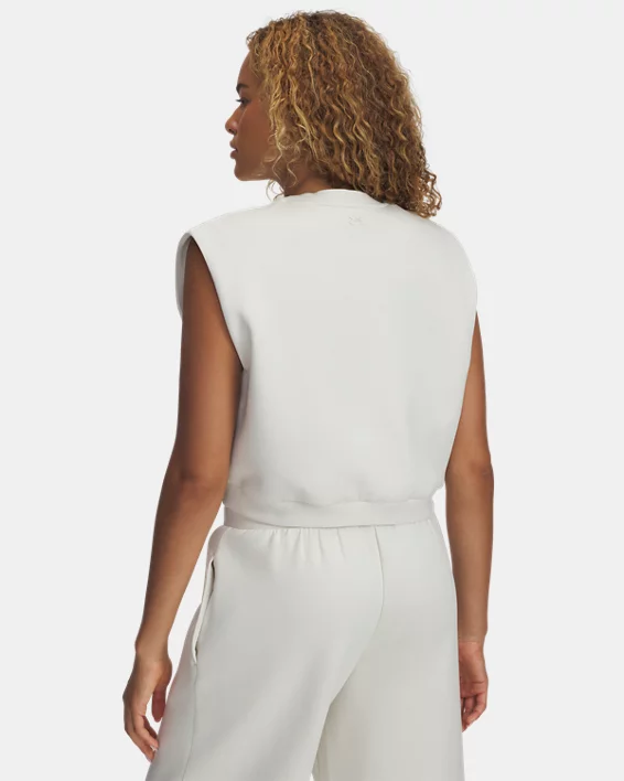 Under Armour Parte de arriba sin mangas UA Unstoppable Fleece para mujer   Promoción trimestral