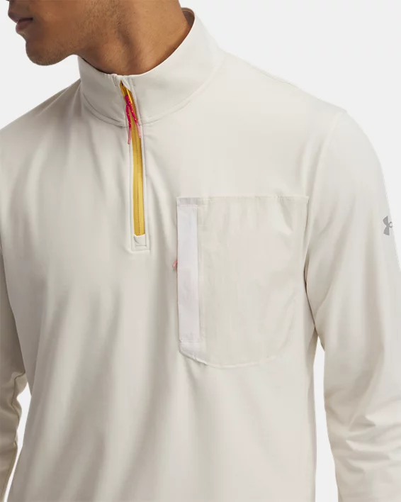 Under Armour Sudadera con cremallera de ¼ UA Launch Trail para hombre   Liquidación