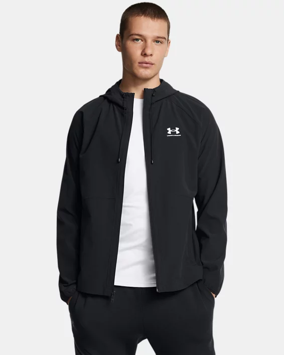 Under Armour Chaqueta cortavientos UA Stretch Woven para hombre   Oferta exclusiva