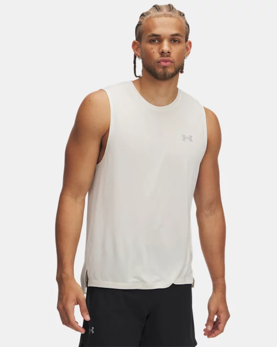 Under Armour Camiseta de tirantes UA Trail Run Launch para hombre   Ventas relámpago