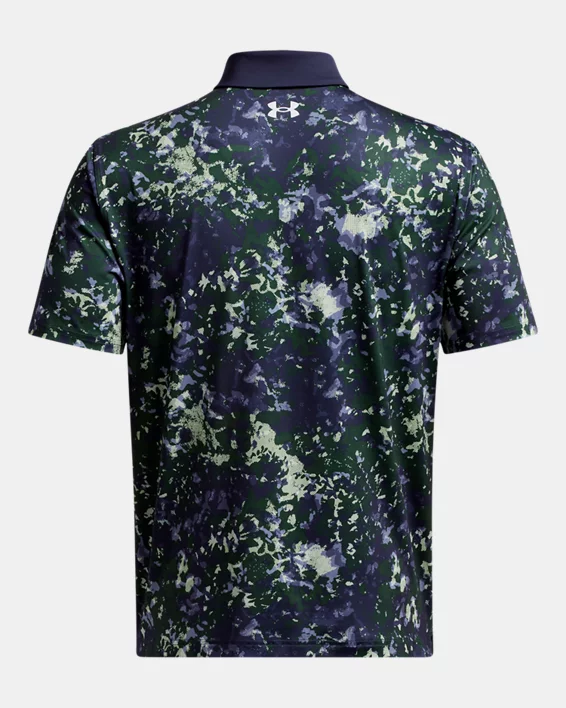 Under Armour Polo estampado UA Tee To Green para hombre   Grandes descuentos