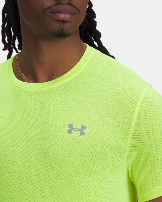 Under Armour Camiseta de manga corta UA Launch Camo para hombre   Venta caliente