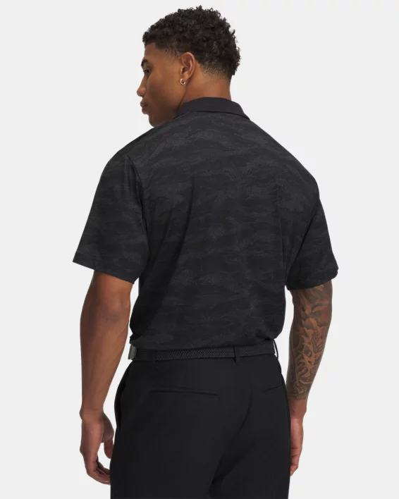 Under Armour Polo con estampado UA Drive Chill para hombre   Rebajas baratas
