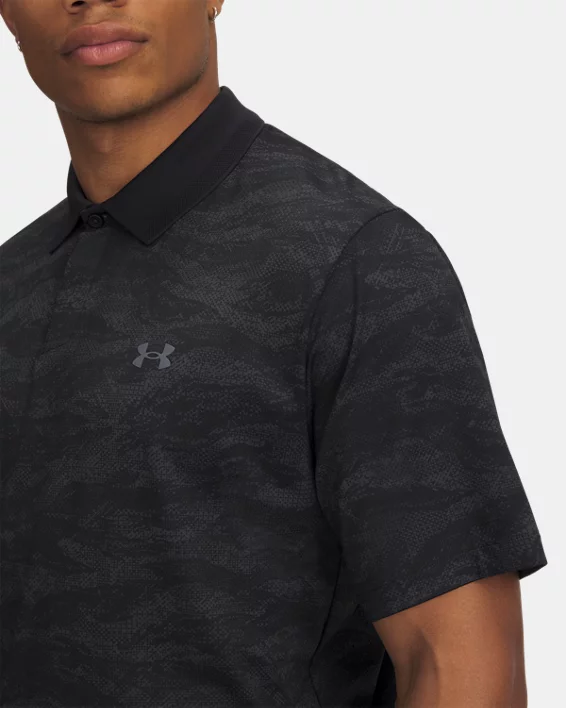 Under Armour Polo con estampado UA Drive Chill para hombre   Rebajas baratas