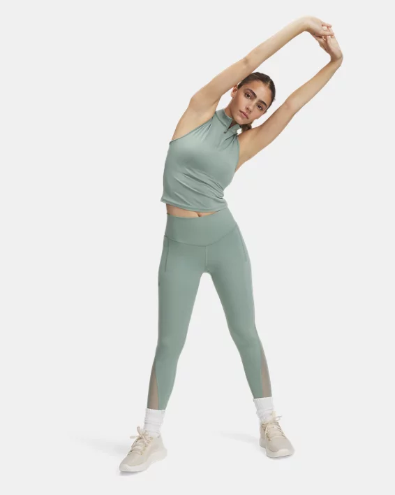 Under Armour Leggings tobilleros con ventilación UA Vanish Elite para mujer   Envío gratis