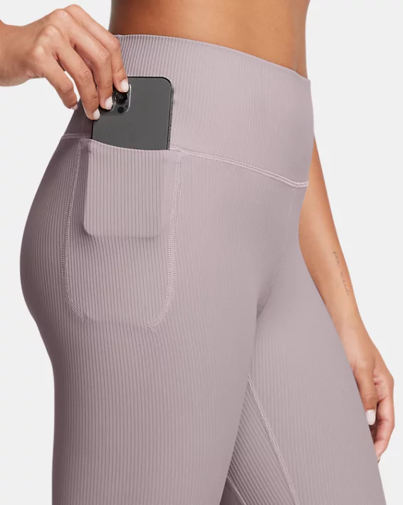Under Armour Leggings tobilleros UA Meridian Rib para mujer   Envío internacional gratuito