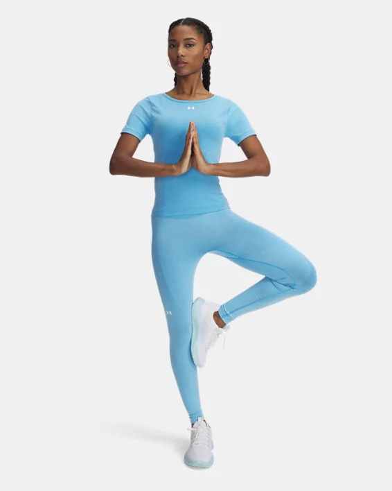 Under Armour Leggings tobilleros UA Vanish de efecto lavado sin costuras para mujer   Oferta exclusiva