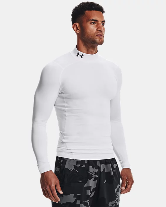 Under Armour Camiseta de compresión de cuello cerrado ColdGear® para hombre   Devoluciones gratuitas