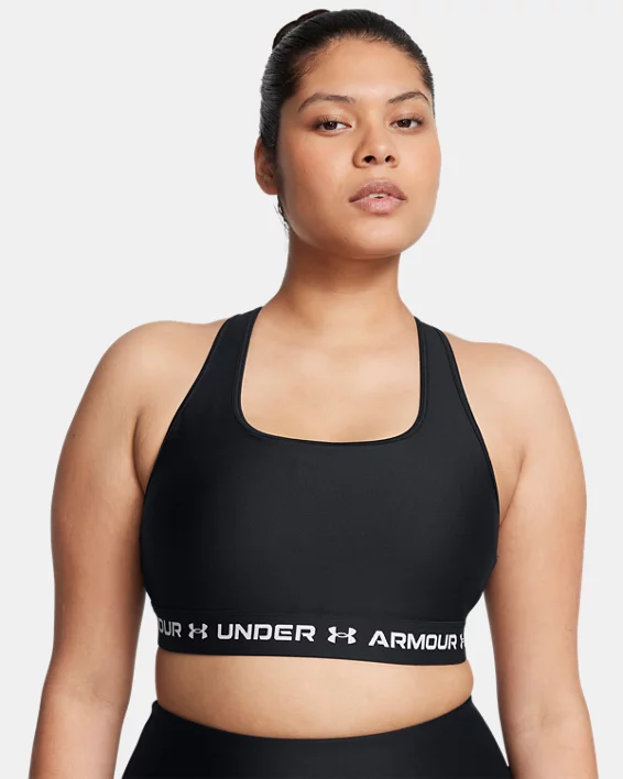 Under Armour Sujetador deportivo de sujeción media y espalda cruzada Armour® para mujer   Outlet online