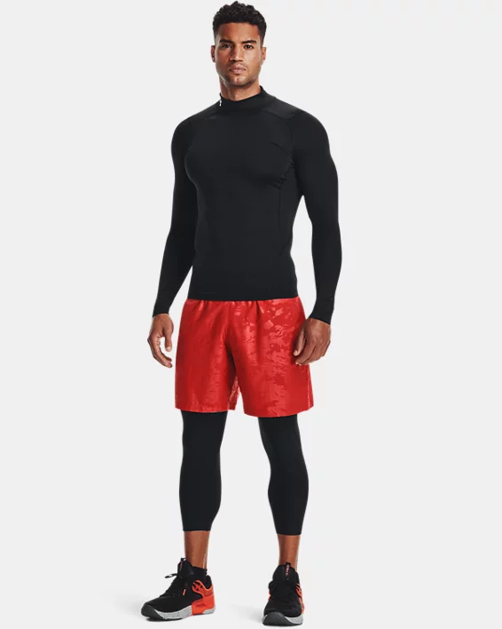Under Armour Camiseta de manga larga HeatGear® Mock para hombre   Rebajas