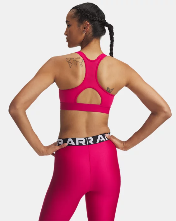 Under Armour Sujetador deportivo de sujeción alta HeatGear® Armour para mujer   Tienda