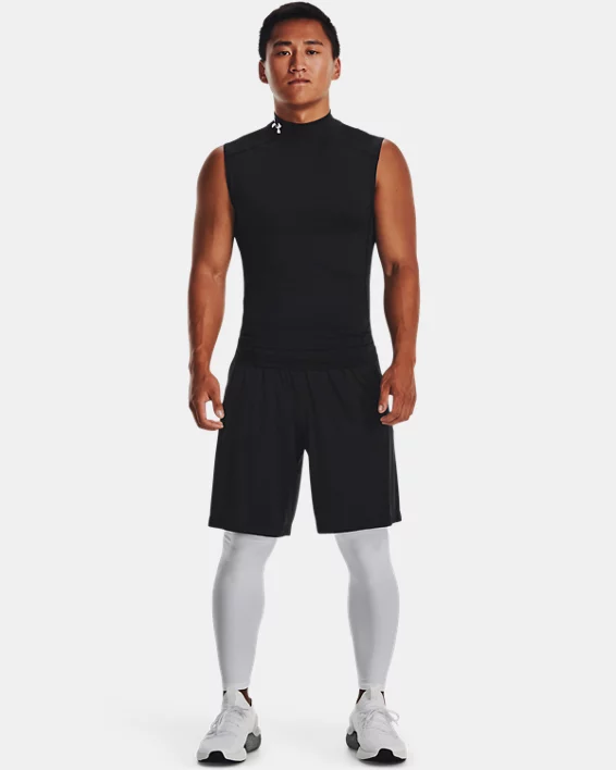 Under Armour Camiseta de cuello cerrado sin mangas HeatGear® para hombre   Tienda