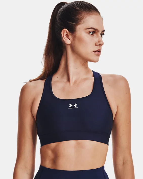 Under Armour Sujetador deportivo sin relleno HeatGear® Mid para mujer   Rebajas online