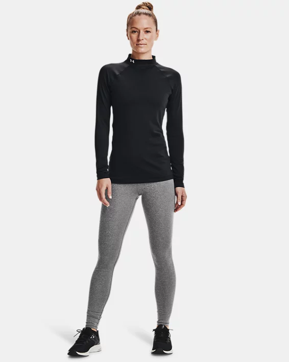 Under Armour Camiseta de manga larga y cuello alto ColdGear® para mujer   Envío gratis