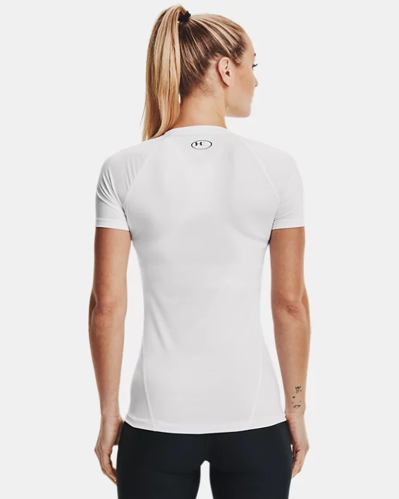 Under Armour Camiseta de manga corta HeatGear® Compression para mujer   ÚLTIMAS EDICIONES
