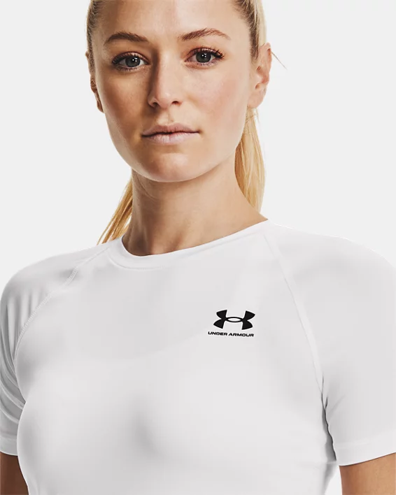 Under Armour Camiseta de manga corta HeatGear® Compression para mujer   ÚLTIMAS EDICIONES