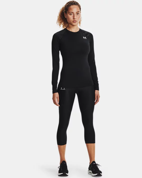 Under Armour Camiseta de manga larga de compresión HeatGear® para mujer   Últimos 2 días