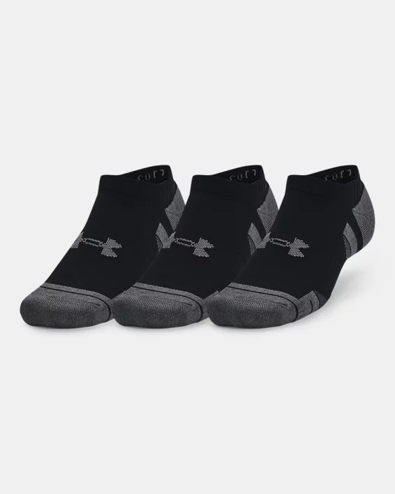 Under Armour Calcetines invisibles de algodón UA Performance unisex - Paquete de 3   Mejor oferta